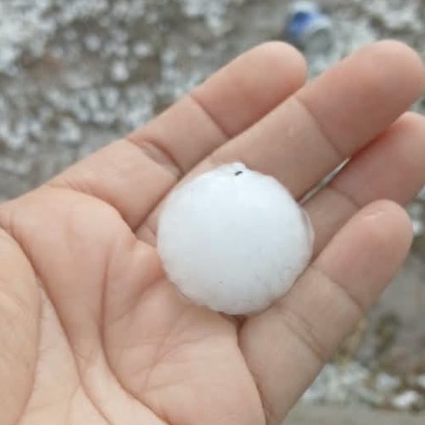 Granizada en Ciudad Juárez